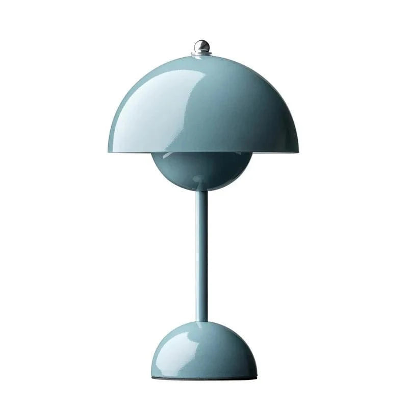 Blomsterkrukke Bærbar Bordlampe - Svamp - Trådløs - Moderne