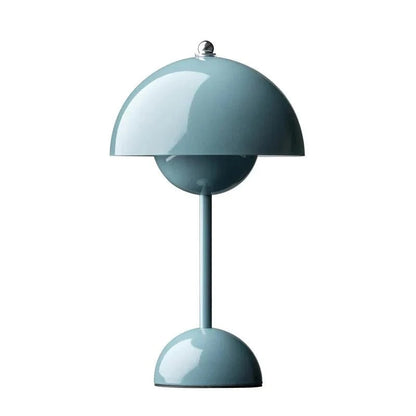 Blomsterkrukke Bærbar Bordlampe - Svamp - Trådløs - Moderne