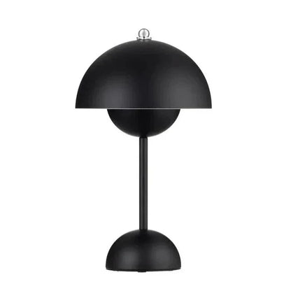 Blomsterkrukke Bærbar Bordlampe - Svamp - Trådløs - Moderne