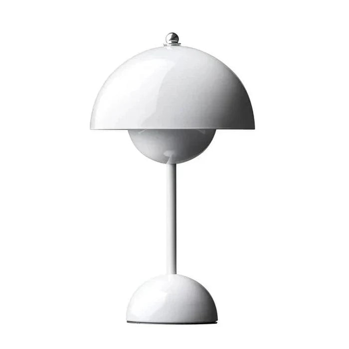 Blomsterkrukke Bærbar Bordlampe - Svamp - Trådløs - Moderne