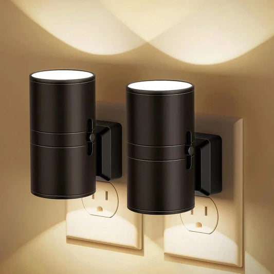 Dæmpbar Plug In Væglampe - EU PLUG - Bevægelsessensor - Natlys