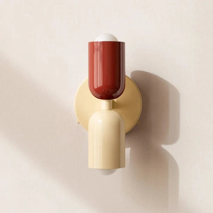 Dobbelt Hoved Væglampe - Morandi - LED - Metal