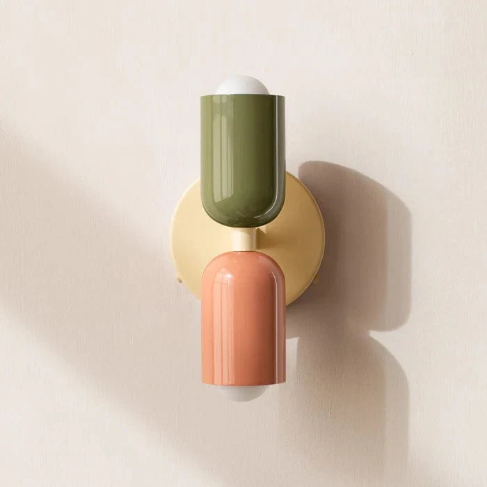 Dobbelt Hoved Væglampe - Morandi - LED - Metal