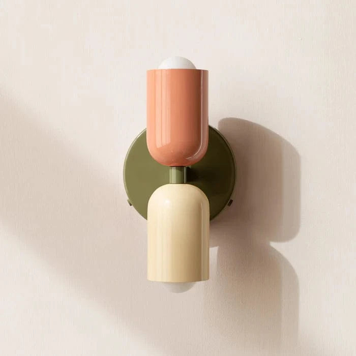 Dobbelt Hoved Væglampe - Morandi - LED - Metal
