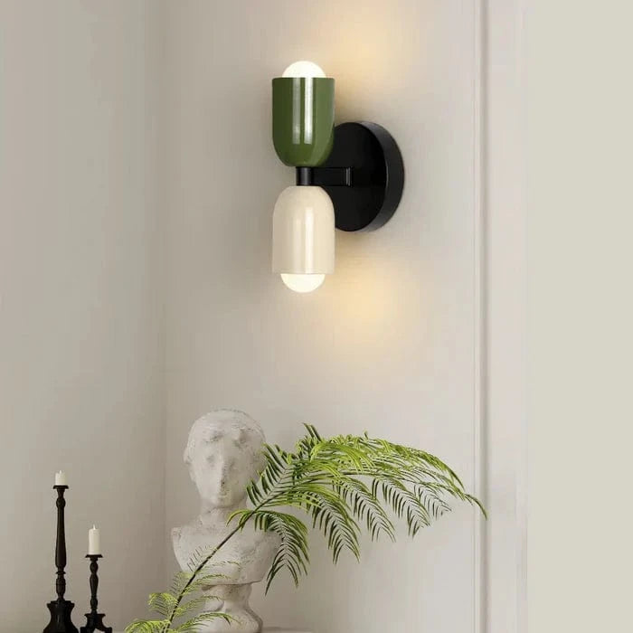 Dobbelt Hoved Væglampe - Morandi - LED - Metal