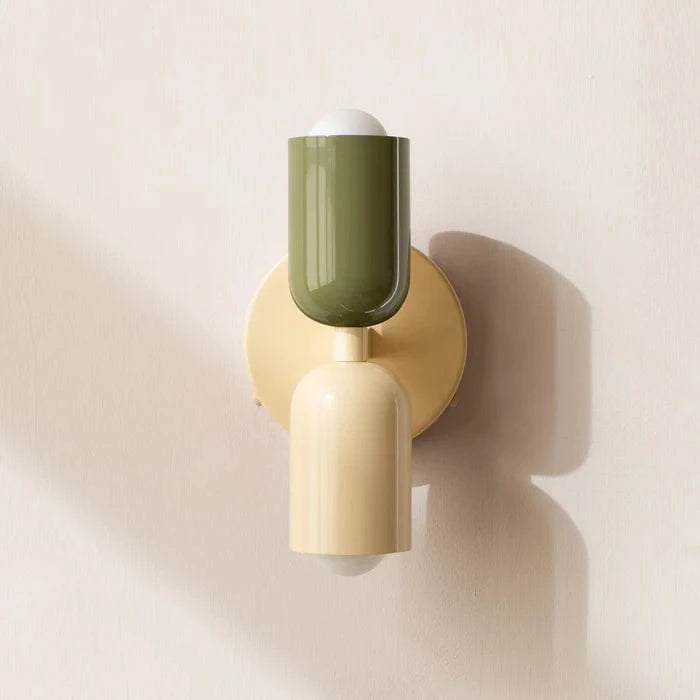 Dobbelt Hoved Væglampe - Morandi - LED - Metal