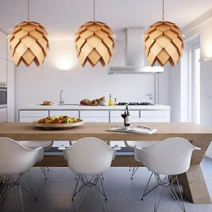 Eg Træ Pinecone Pendellamper - Hængende - Moderne - Kunst