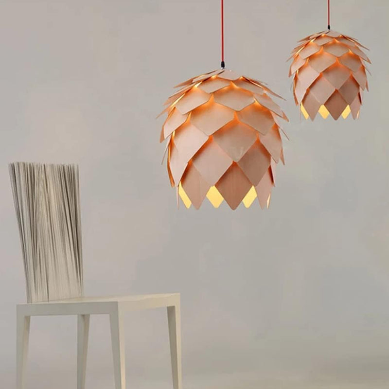 Eg Træ Pinecone Pendellamper - Hængende - Moderne - Kunst