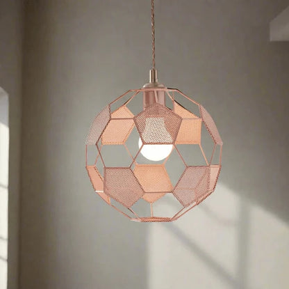 Fodbold Skærm Pendellampe - Metal - Sports - 40 cm