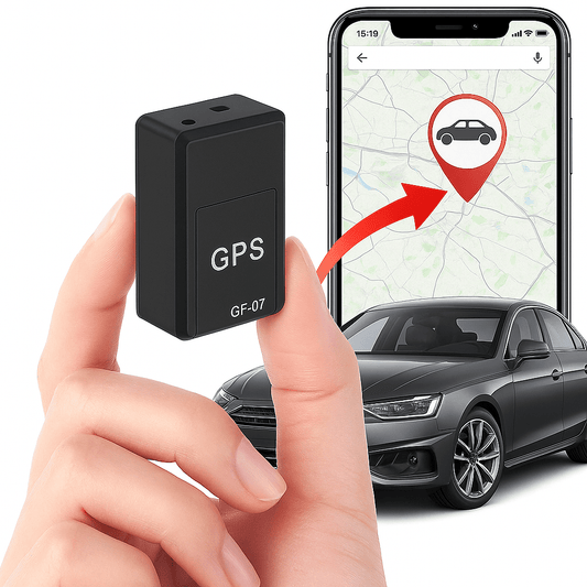 Magnetisk Mini GPS-tracker - Trådløs - Kompakt - Vandafvisende - Realtid - 400mAh