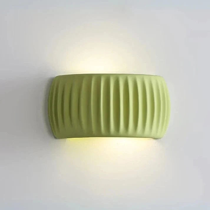 Halvcirkel Bølge Wall Sconce - Væglampe - Indendørs - Resin