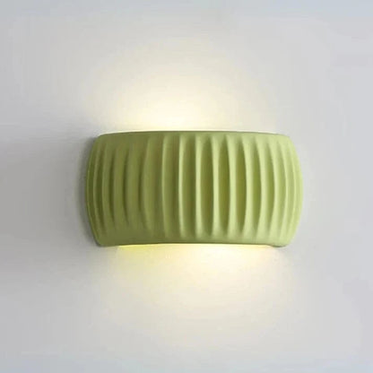 Halvcirkel Bølge Wall Sconce - Væglampe - Indendørs - Resin