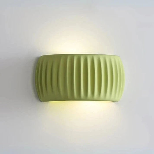 Halvcirkel Bølge Wall Sconce - Væglampe - Indendørs - Resin