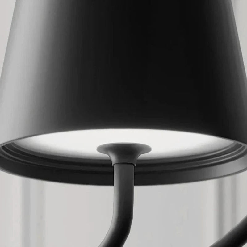 Industriel Poldina Jernring Pendellampe - Touch Lampe - Trådløs - USB-Opladning
