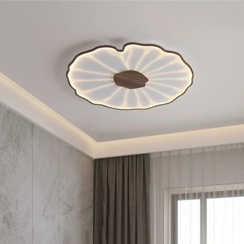 Lotusblad LED Loftlamper til Stuen - Akryl - Metalramme - Boligindretning