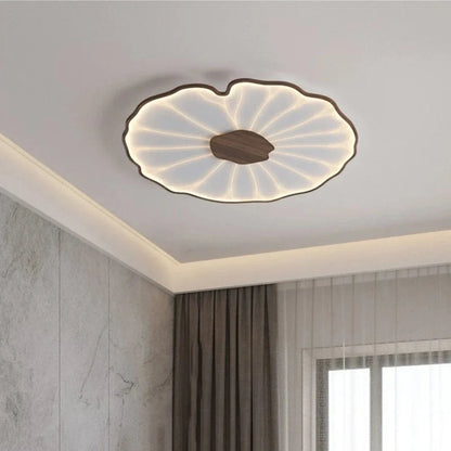Lotusblad LED Loftlamper til Stuen - Akryl - Metalramme - Boligindretning