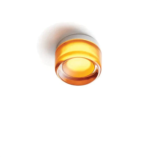 Moderne Dimple Væglampe - LED - Glas - 14 cm