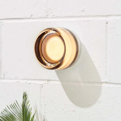 Moderne Dimple Væglampe - LED - Glas - 14 cm