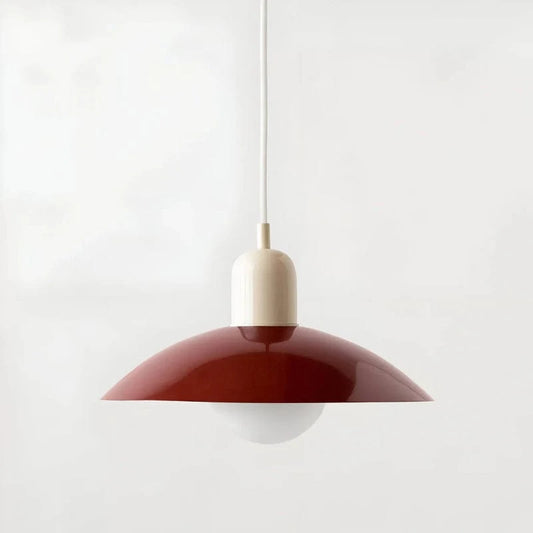 Moderne Jern Cone Lampeskærm Pendellampe - LED - Glossy -  Ø32 cm