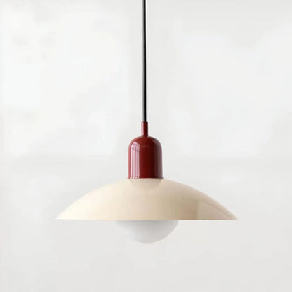 Moderne Jern Cone Lampeskærm Pendellampe - LED - Glossy -  Ø32 cm
