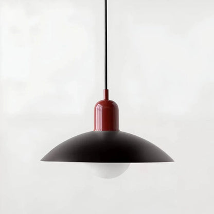 Moderne Jern Cone Lampeskærm Pendellampe - LED - Glossy -  Ø32 cm