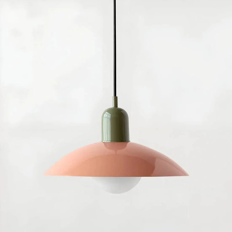 Moderne Jern Cone Lampeskærm Pendellampe - LED - Glossy -  Ø32 cm