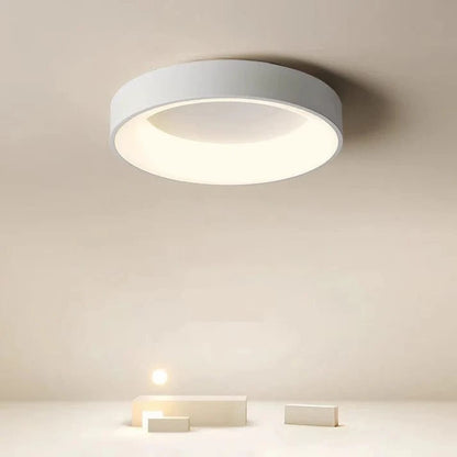 Moderne Rund LED Plafond Lampe - Flad - Boligindretning - Akryl - Indendørs