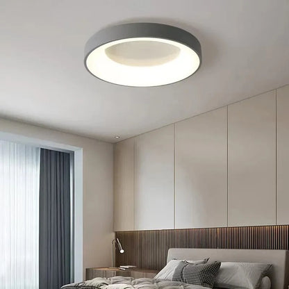 Moderne Rund LED Plafond Lampe - Flad - Boligindretning - Akryl - Indendørs
