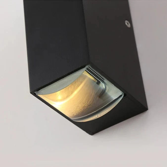 Vandtæt Udendørs Væglamper - Varm Hvid - Aluminium - Sconce