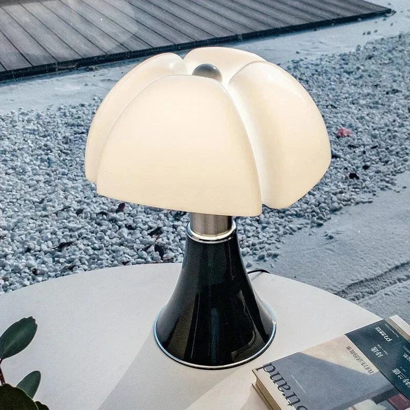 Vintage Pipistrelelo Lysstofrør - Bordlampe - Dæmpbar - Akryl