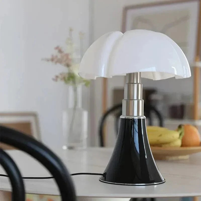 Vintage Pipistrelelo Lysstofrør - Bordlampe - Dæmpbar - Akryl