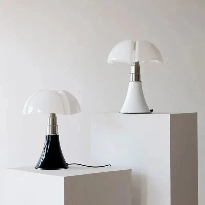 Vintage Pipistrelelo Lysstofrør - Bordlampe - Dæmpbar - Akryl