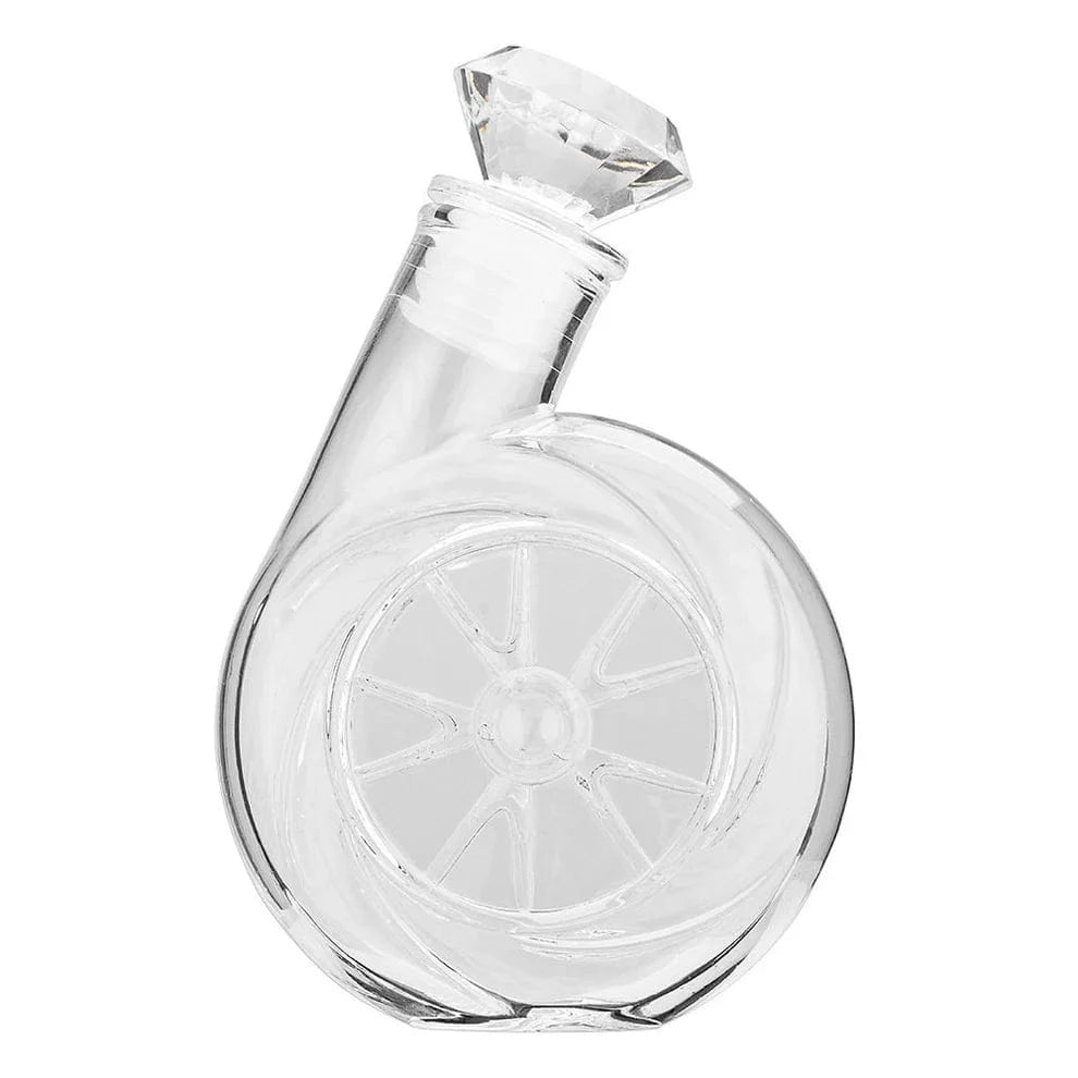 Vintage Turbo Glas Whisky Karaffel Sæt - Vinflaske - Lækagesikker - 500 ml