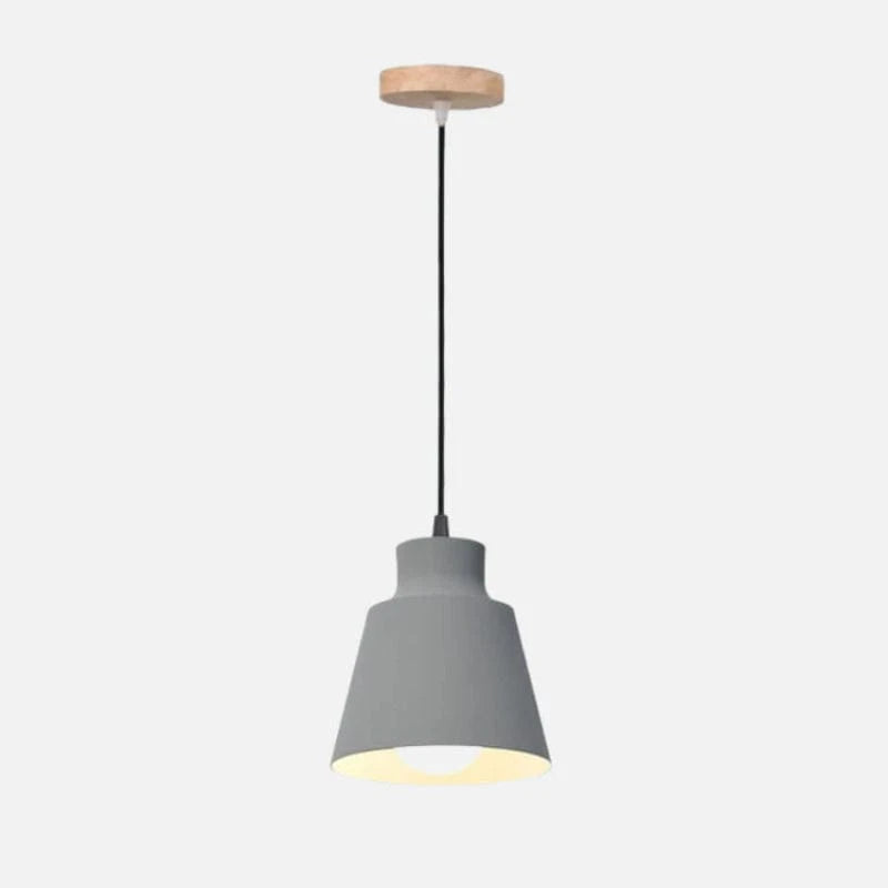 Wabi Sabi Kegle Formet Pendellampe - Matte Finish - Jern - LED Pære