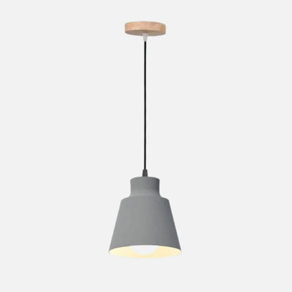 Wabi Sabi Kegle Formet Pendellampe - Matte Finish - Jern - LED Pære