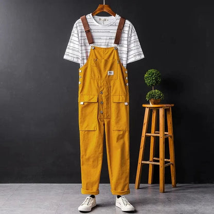 Afslappet Lige Ben Overalls Dame og Mænd - Arbejdstøj - Havearbejde - Jumpsuit Overalls Danmarkmode.dk