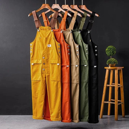 Afslappet Lige Ben Overalls Dame og Mænd - Arbejdstøj - Havearbejde - Jumpsuit Overalls Danmarkmode.dk