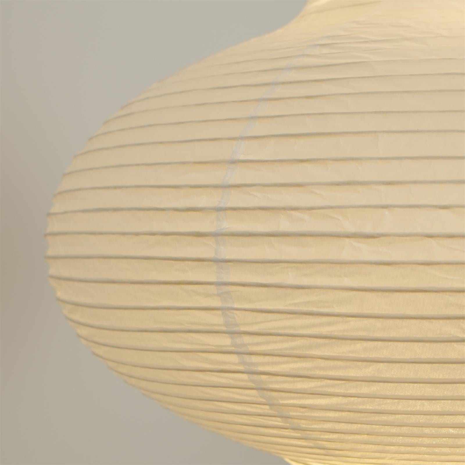 Akari Juni Pendellampe | Modern Pendant Light | Japanese Design | White Paper | 60cm | Home Décor | Suitable for Living Room, Dining Room Pendant Lamp Danmarkmode