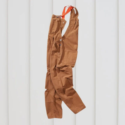 Åndbar Lærred Have Overalls - Unisex - Justerbare - Jumpsuit Overalls Danmarkmode.dk