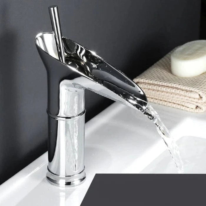 Antik Vandfald Badeværelsesarmatur - Messing - Vask - Vandhane Bathroom Sink Faucets Danmarkmode.dk