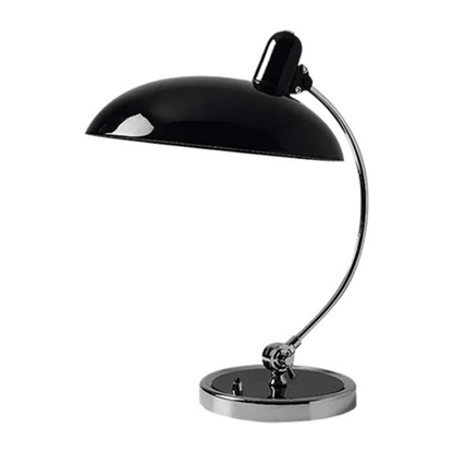 Art Deco Fleksibel Drejearm Skrivebordslampe - Krom - Scandinavian - E27 Desk Lamps Danmarkmode.dk