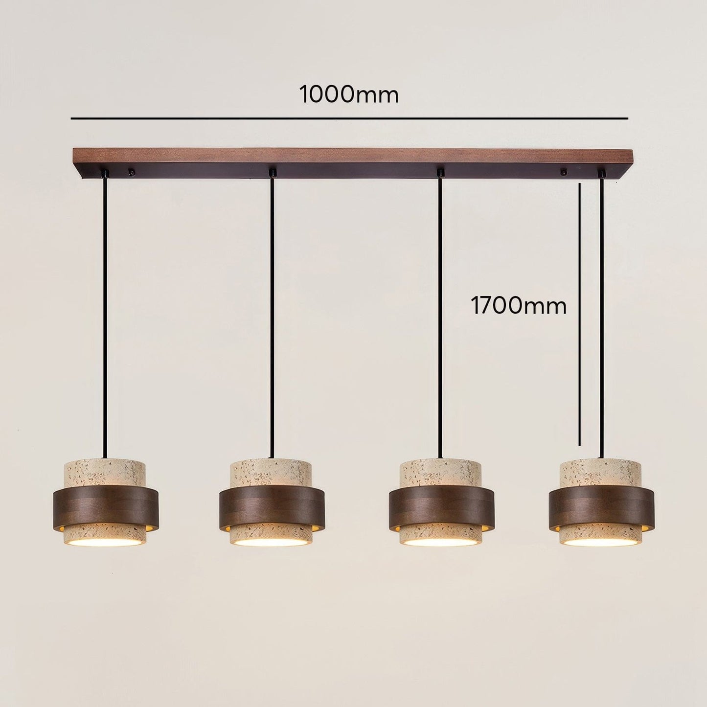 Ascend Retro Sten Wabi-Sabi Pendant Light - Scandinavian Style, Natural Material, Adjustable Size, Modern Design, Home Decor, Indoor Lighting pendant light Danmarkmode