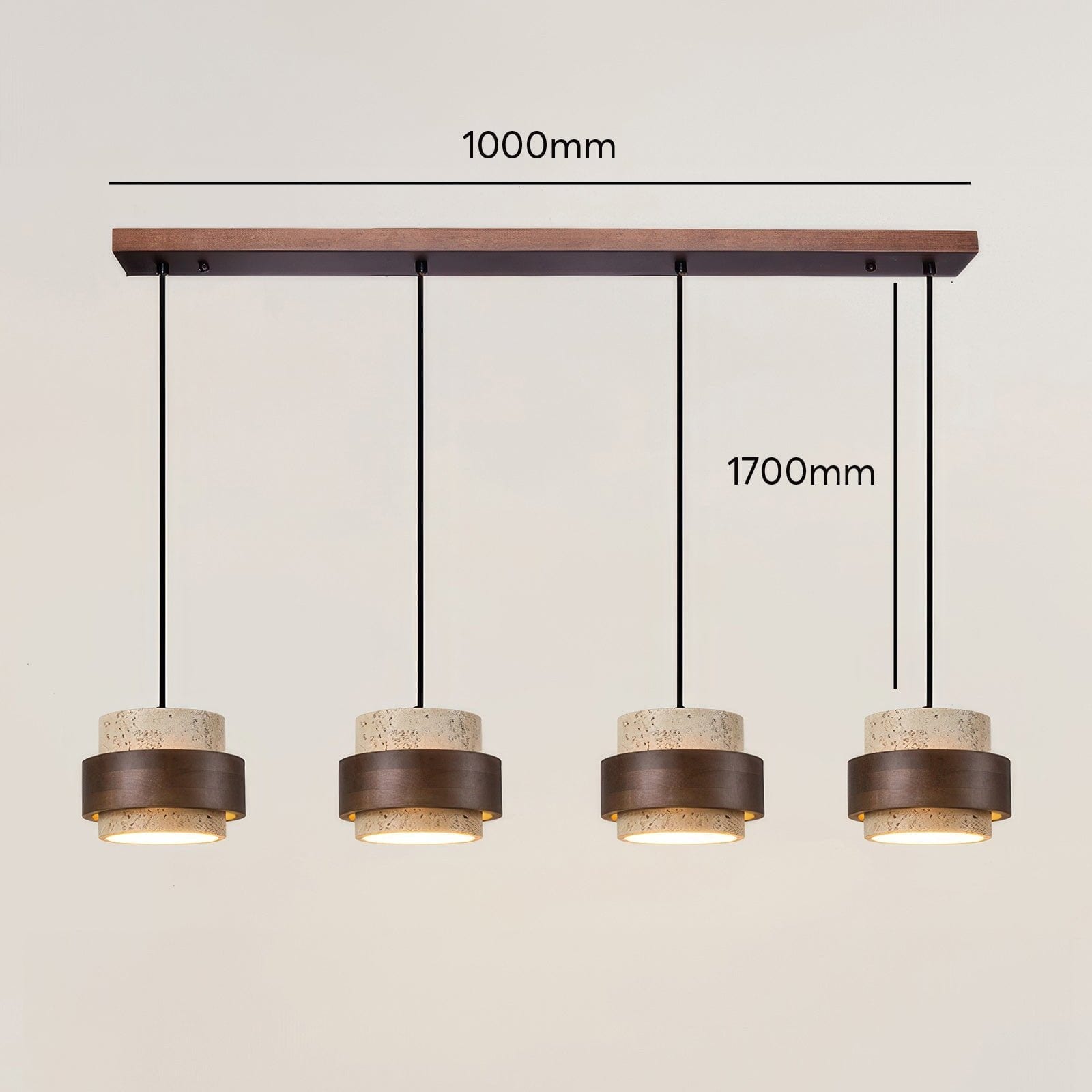 Ascend Retro Sten Wabi-Sabi Pendant Light - Scandinavian Style, Natural Material, Adjustable Size, Modern Design, Home Decor, Indoor Lighting pendant light Danmarkmode