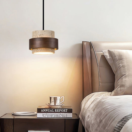 Ascend Retro Sten Wabi-Sabi Pendant Light - Scandinavian Style, Natural Material, Adjustable Size, Modern Design, Home Decor, Indoor Lighting pendant light Danmarkmode