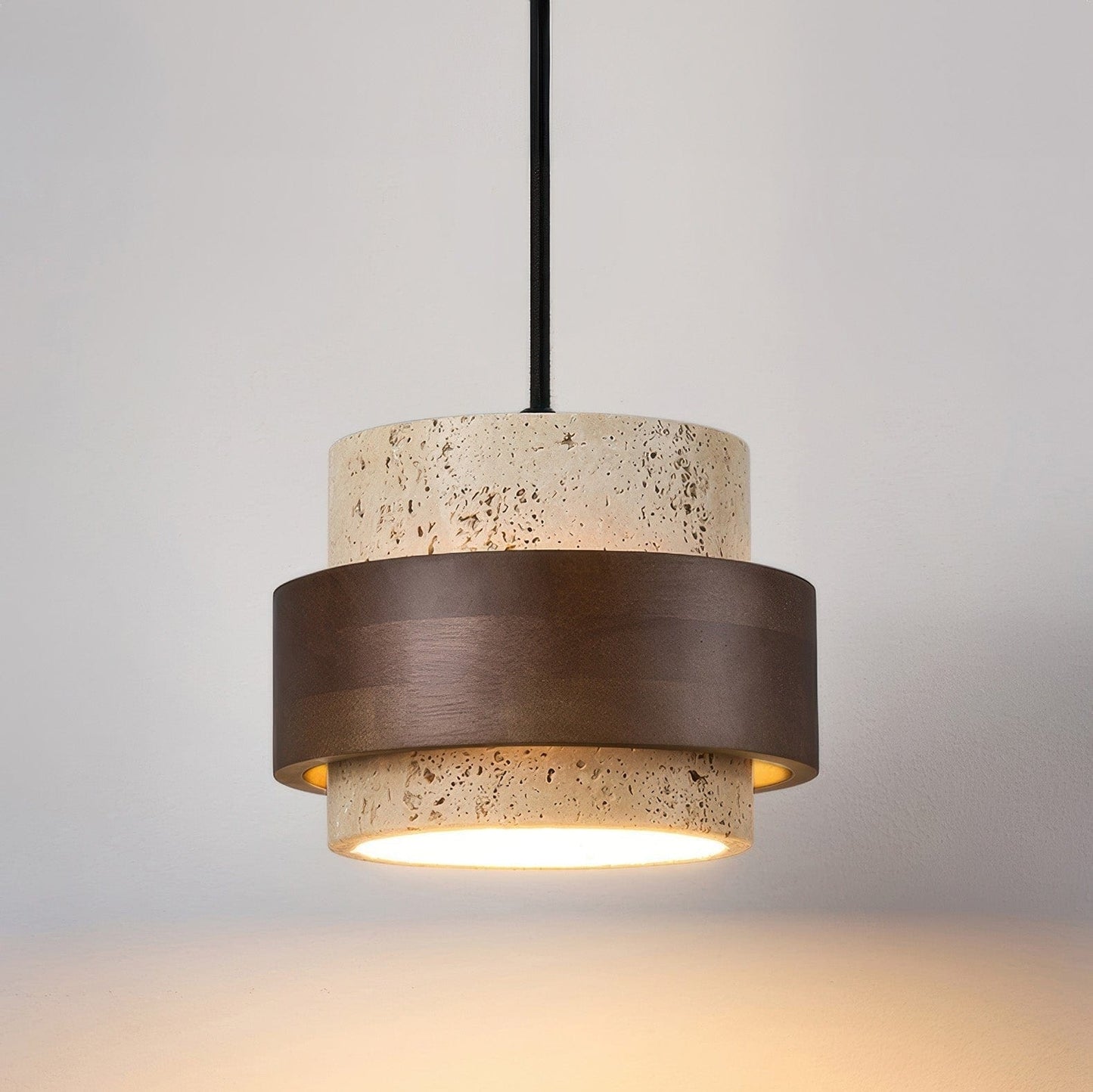 Ascend Retro Sten Wabi-Sabi Pendant Light - Scandinavian Style, Natural Material, Adjustable Size, Modern Design, Home Decor, Indoor Lighting pendant light Danmarkmode