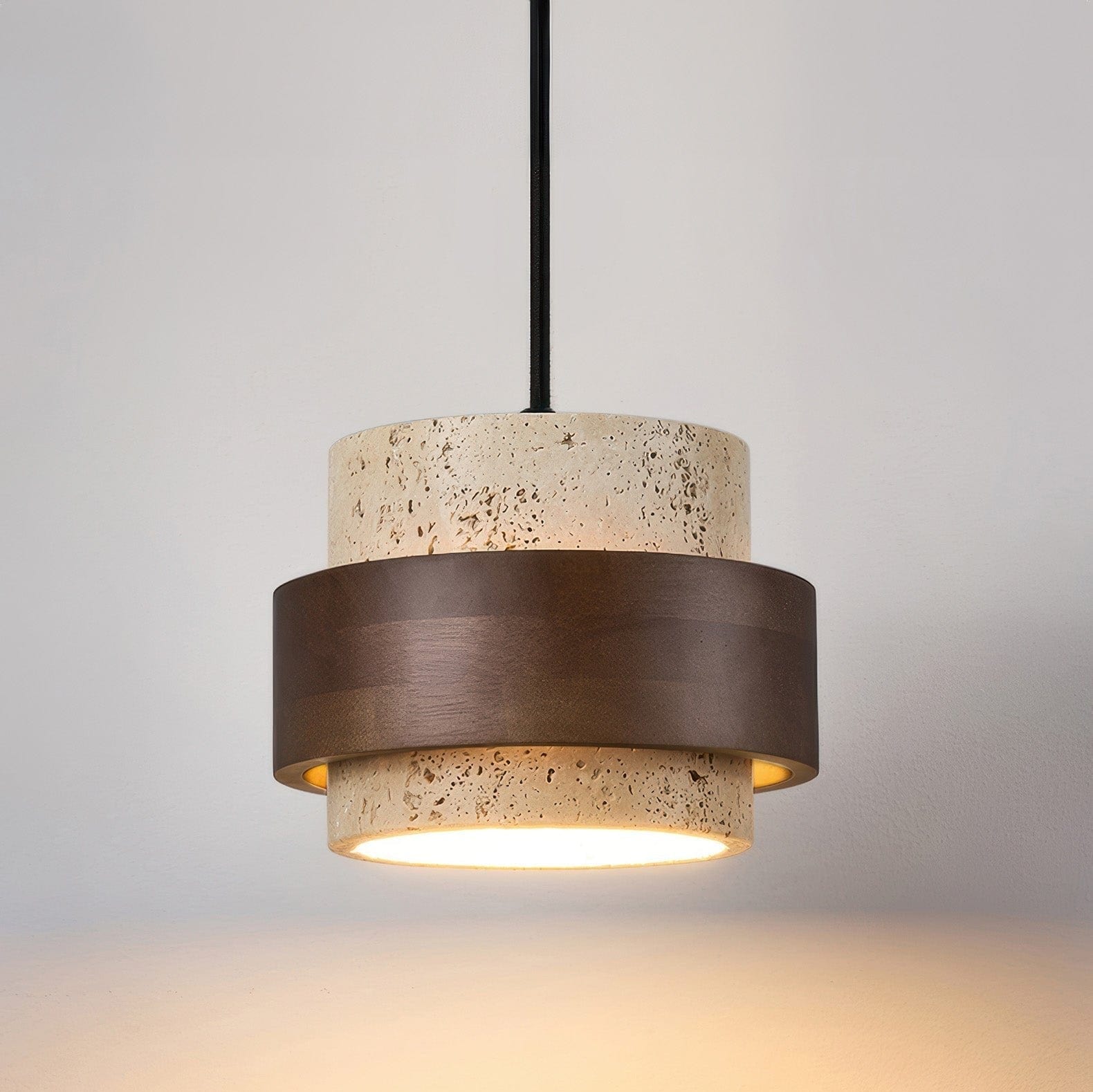 Ascend Retro Sten Wabi-Sabi Pendant Light - Scandinavian Style, Natural Material, Adjustable Size, Modern Design, Home Decor, Indoor Lighting pendant light Danmarkmode
