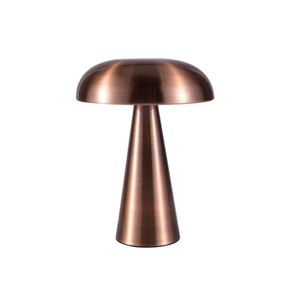Bærbar  Mushroom Bordlampe - Trådløs - Genopladelig - Touch Kontrol - Trådløs Table Lamp Danmarkmode.dk
