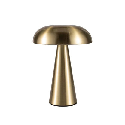 Bærbar  Mushroom Bordlampe - Trådløs - Genopladelig - Touch Kontrol - Trådløs Table Lamp Danmarkmode.dk