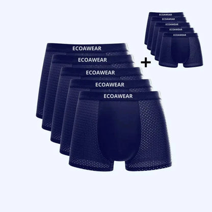 Bambus Boxershorts Mænd- Underbukser - 5 pak - Plus 5 ekstra GRATIS Boxer Shorts Danmarkmode.dk