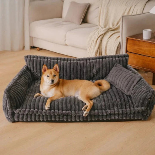 Blød Ortopædisk Hundepude - Vaskbar - Sovesofa - Fluffy Orthopedic Beds Danmarkmode.dk
